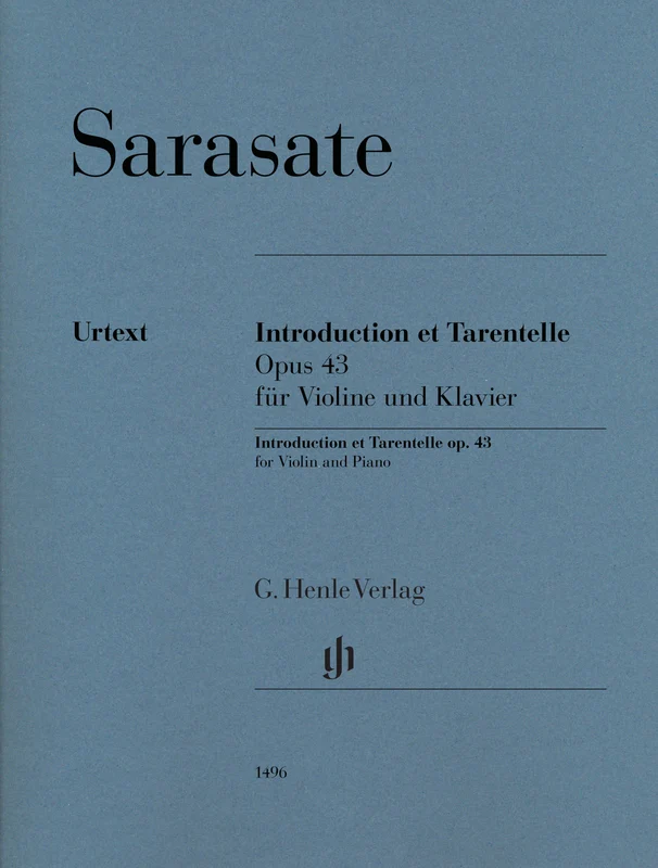 Introduction et Tarentelle Op. 43 for Violin and Piano 小提琴鋼琴