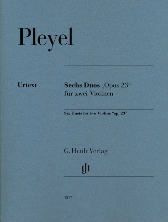 Six Duets, Op. 23 for 2 Violins 雙小提琴 二重奏
