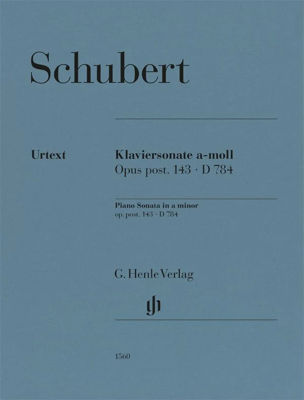 Piano Sonata a minor op. post. 143 D 784