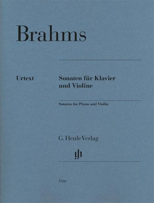 Violin Sonatas Violin and Piano 布拉姆斯 小提琴奏鳴曲