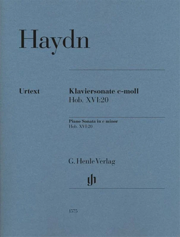 Haydn - Klaviersonate C-moll Hob. Xvi:20 - Piano Solo