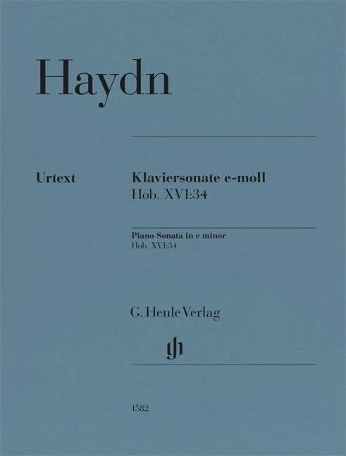 Piano Sonata In E Minor Hob. XVI: 34 鋼琴 奏鳴曲 e小調