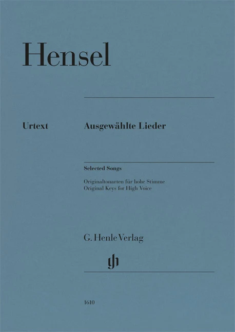 Hensel, Fanny – Selected Songs