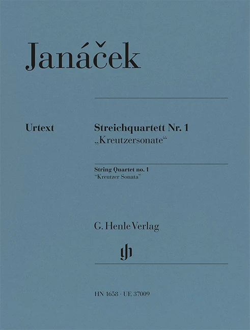 Janáček, Leoš – String Quartet no. 1 “Kreutzer Sonata” — Parts