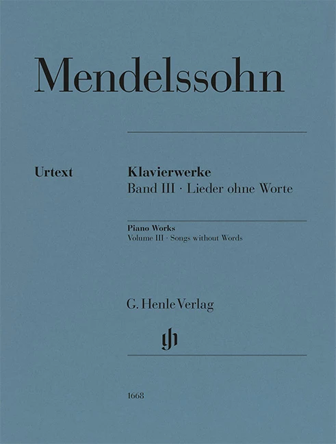Mendelssohn Bartholdy, Felix – Piano Works Volume III