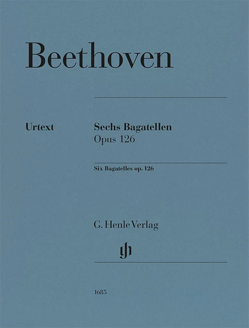 Beethoven, Ludwig van – Six Bagatelles op. 126