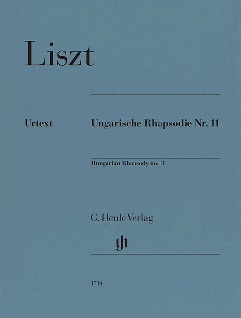 Liszt, Franz – Hungarian Rhapsody no. 11
