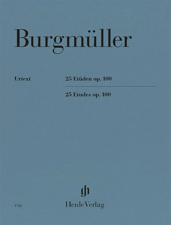 Friedrich Burgmüller - 25 Etüden op. 100