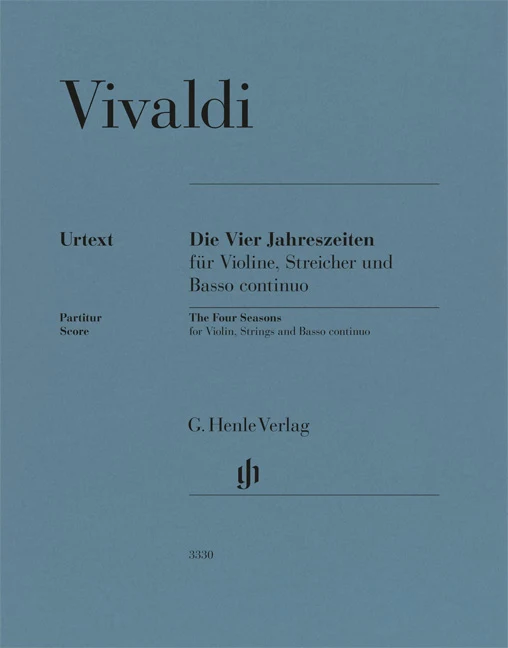 Vivaldi, Antonio – The Four Seasons — Score