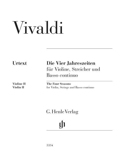 Vivaldi, Antonio – The Four Seasons — Violin 2