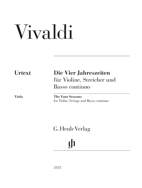 Vivaldi, Antonio – The Four Seasons — Viola