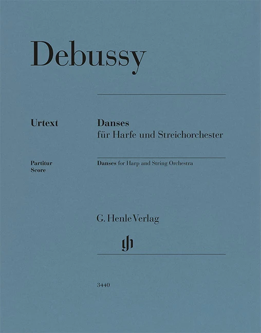Debussy, Claude – Danses for Harp and String Orchestra — Score