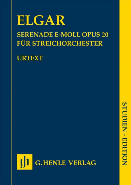 Serenade in e minor op. 20 op. 20 for String Orchestra op. 20 E minor