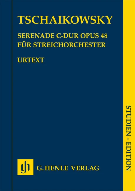 Serenade in C major op. 48 op. 48 for String Orchestra op. 48 C major