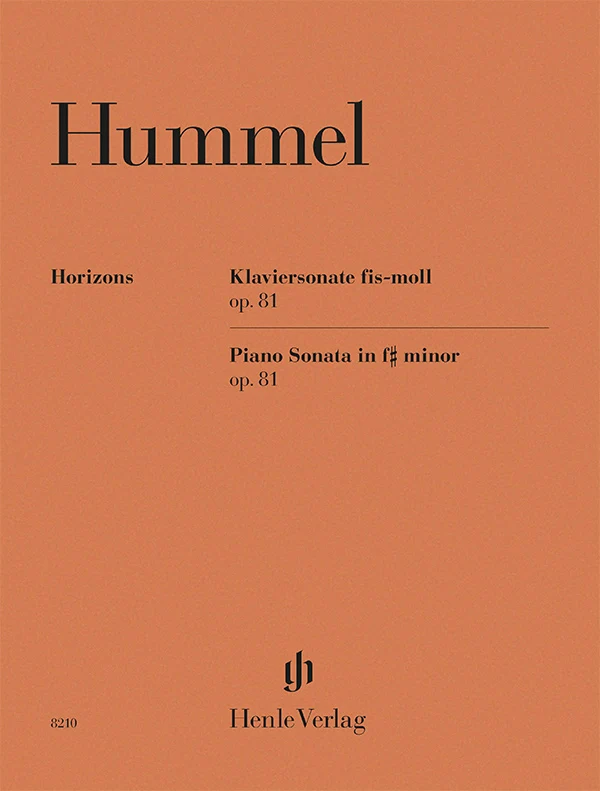 Johann Nepomuk Hummel: Piano Sonata f sharp minor op. 81