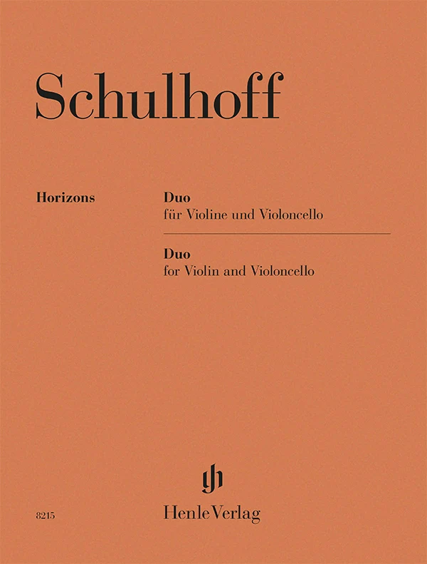 Erwin Schulhoff: Duo for Violin and Violoncello