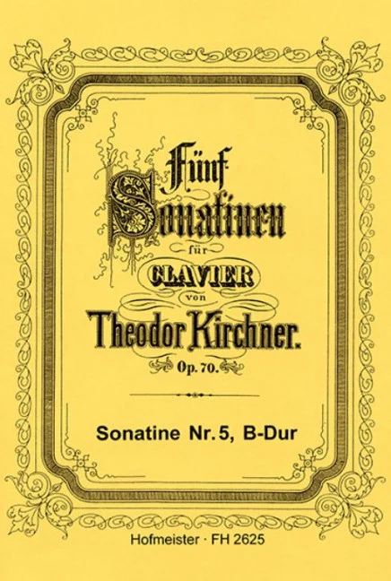 Sonatine, op. 70 Nr. 5 op. 70/5 op. 70/5 B flat major