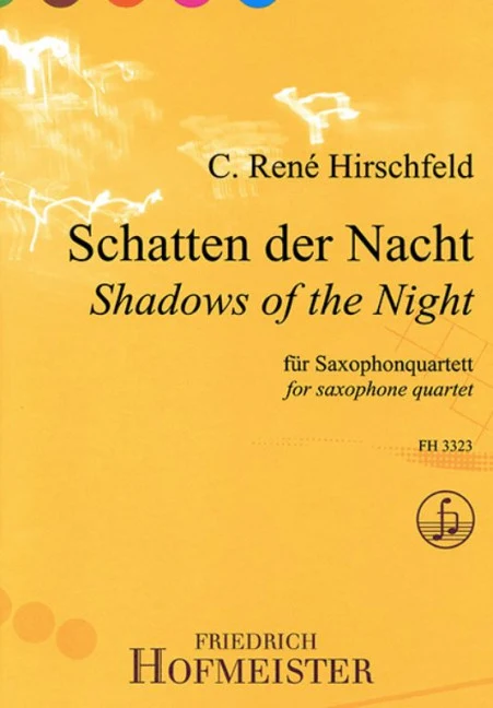 Shadows of the Night for saxophone quartet