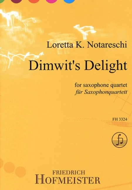 Dimwit's Delight für Saxophonquartett