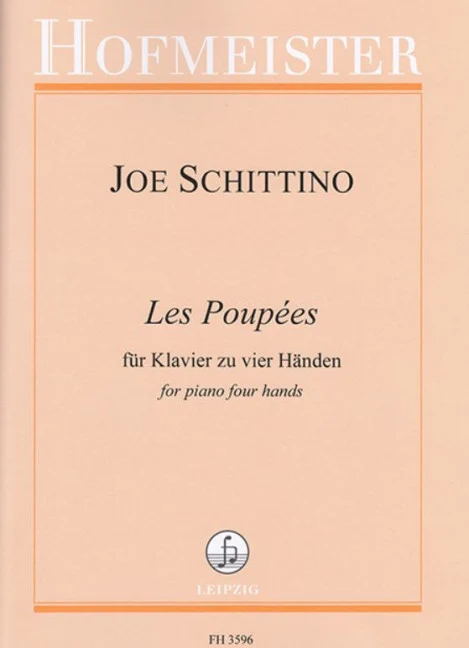 Les Poupées für Klavier zu vier Händen