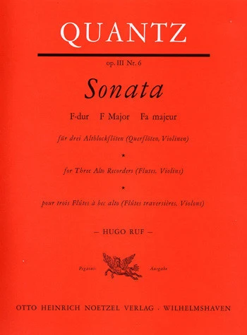 Sonata F Major op. 3/6 op. 3/6