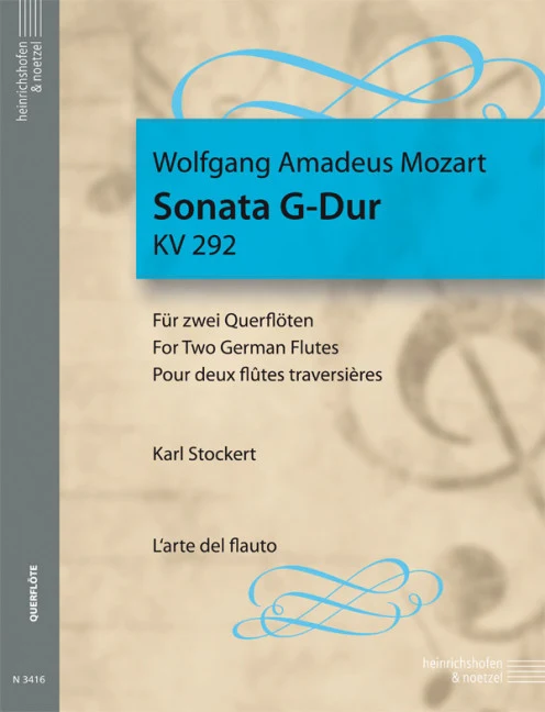 Sonata G-Dur KV 292