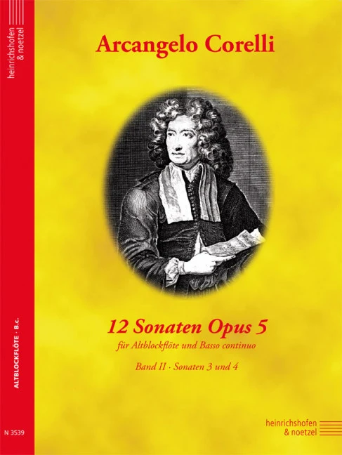 12 Sonaten Vol.2 op. 5 Vol. 2 Sonaten 3 und 5 op. 5 Vol. 2