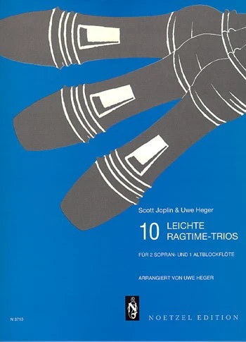 10 leichte Ragtime-Trios — 3 recorders (SSA)