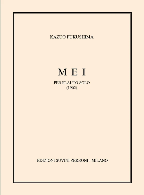 FUKUSHIMA K. - MEI - FLUTE