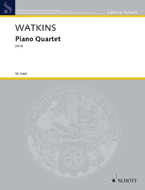 Piano Quartet 瓦特金斯 鋼琴四重奏 朔特版