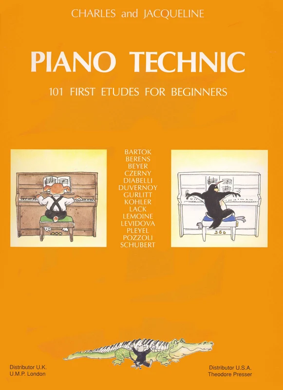Herve C./ Pouillard J. - Piano Technic - 101 Studies For Beginners - Piano