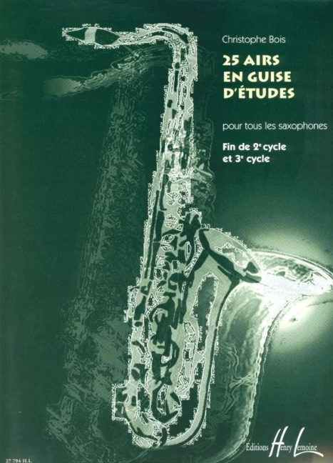 25 Airs en guise d'études