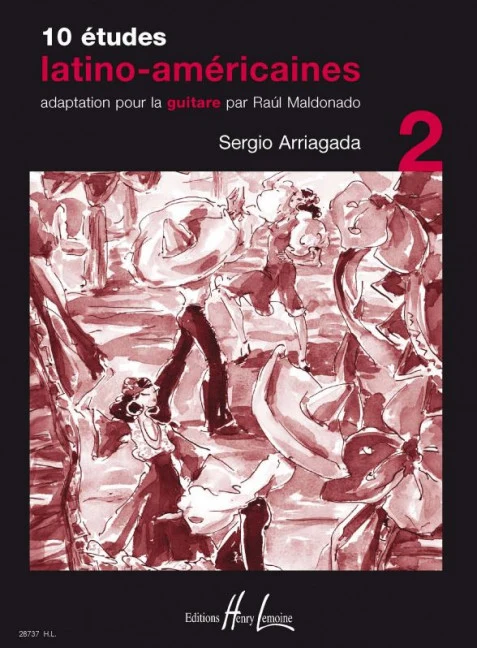 10 Etudes latino américaines Vol.2 Vol. 2 Vol. 2