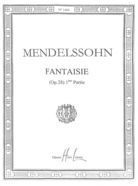 Fantaisie Op.28 - 1ère partie Panthéon des pianistes