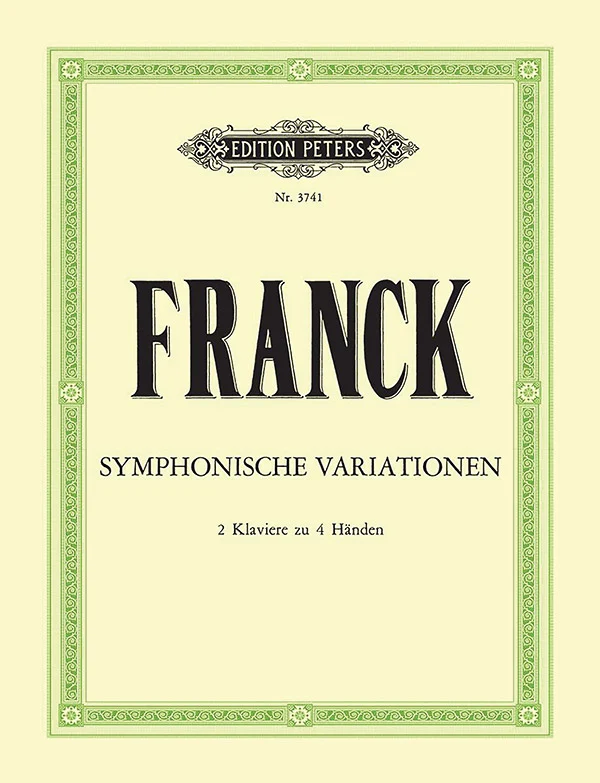 Symphonic Variations for Piano and Orchestra (Edition for 2 Pianos)