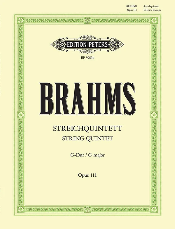 String Quintet No. 2 in G Op. 111