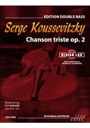 Chanson triste op. 2 Op. 2 Klavierbegleitung in Solo- und Orchesterstimmung Op. 2