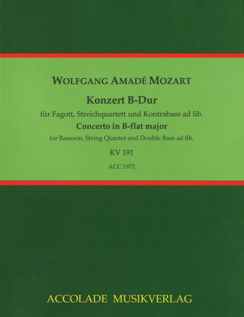 Concerto in B-flat major K.191