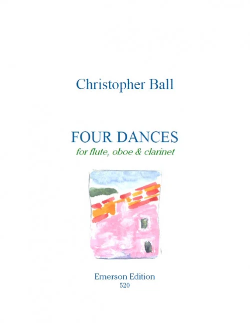 Four Dances 木管三重奏 舞曲