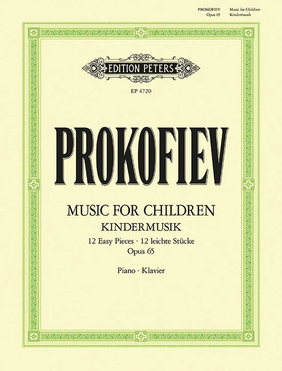 Music for Children: 12 Easy Pieces Op. 65 (Musik für Kinder)