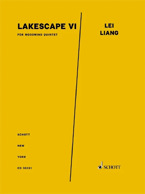 Lakescape VI for woodwind quintet 木管五重奏 木管樂器 朔特版