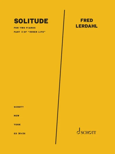 Solitude for two pianos part 3 of "Inner Life", a cycle of works for two pianos