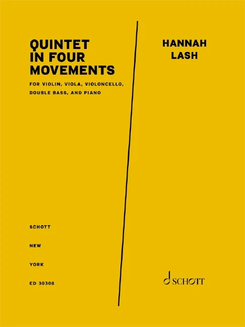 Quintet in Four Movements for violin, viola, violoncello, double bass, and piano