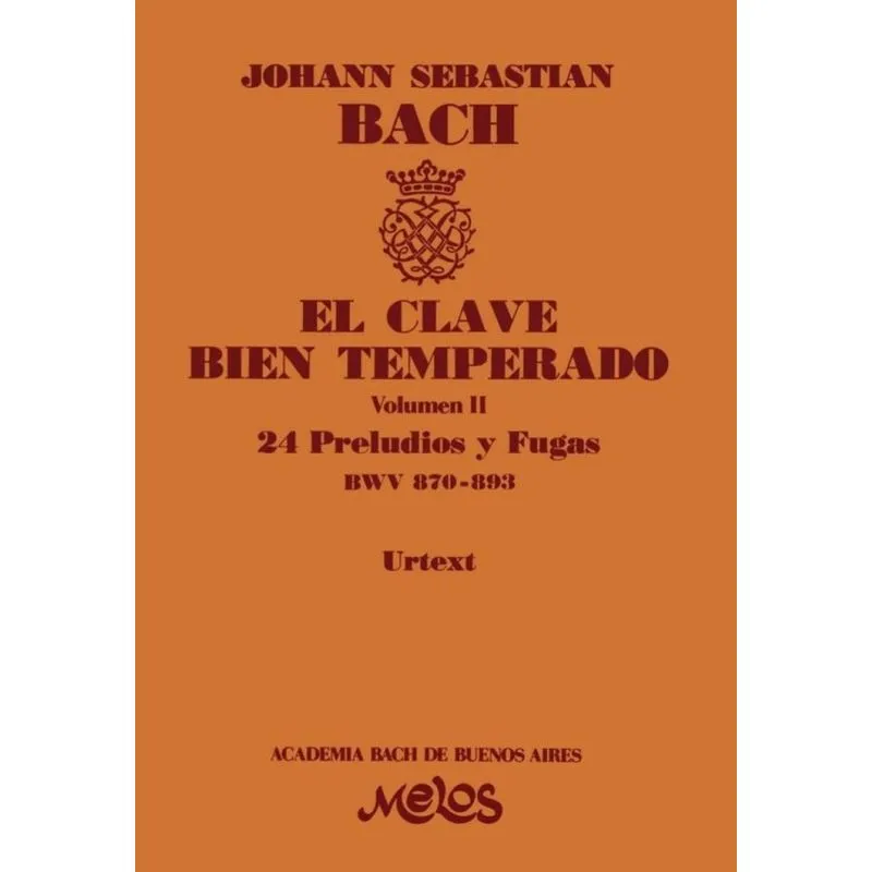 Ba13394 - El Clave Bien Temperado - Volúmen 2 - Espanhol