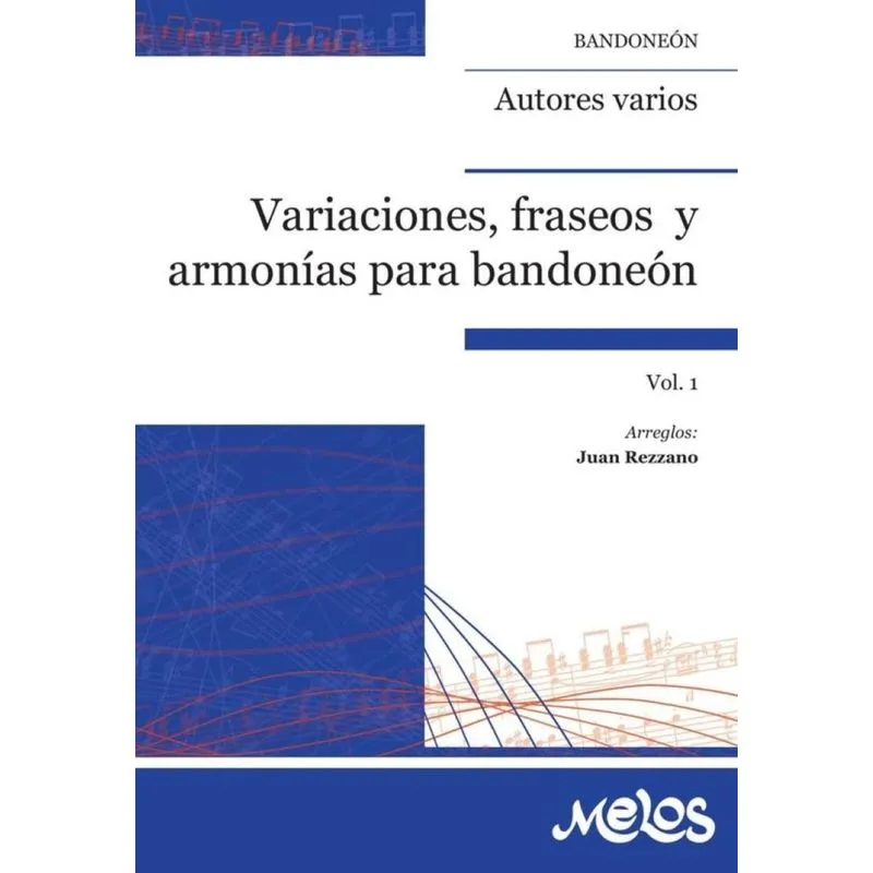Mel7105 - Variaciones, Fraseos Y Armonías Para Bandoneón - Espanhol