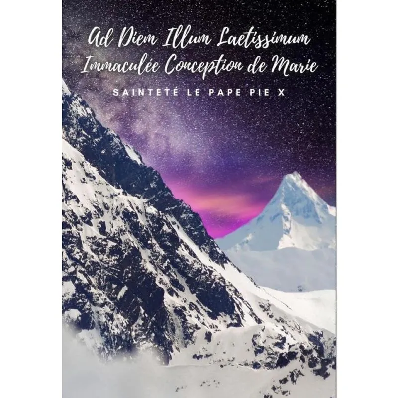 Ad Diem Illum Laetissimum. Immaculée Conception de Marie - Francês