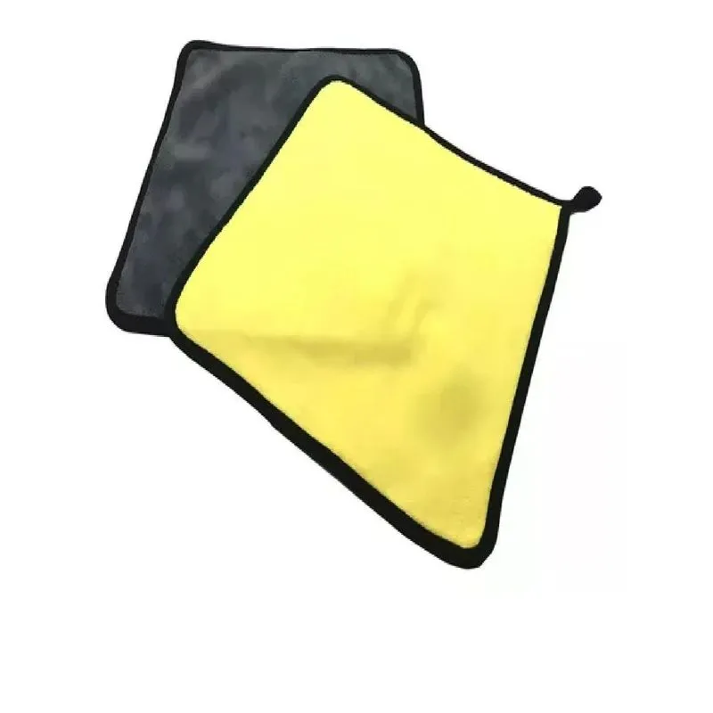 10 Panos Flanelas De Microfibra Automotivo 600gsm 30x30