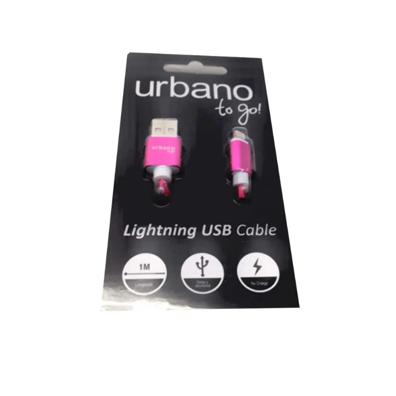 Cable Iphone Aluminum Cable Ip5 Pink-cja-un.-1