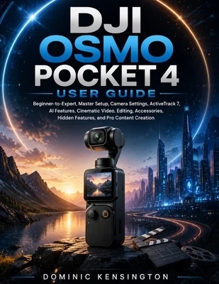 DJI Osmo Pocket 4 User Guide: Beginner-to-Expert, Master Setup, Camera Settings, ActiveTrack 7, AI Features, Cinematic Video, Editing, Accessories, Hi Paperback