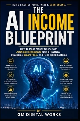 The AI Income Blueprint: How to Make Money Online with Artificial Intelligence Using Practical Strategies, Smart Tools, and Real-World Systems. Paperback